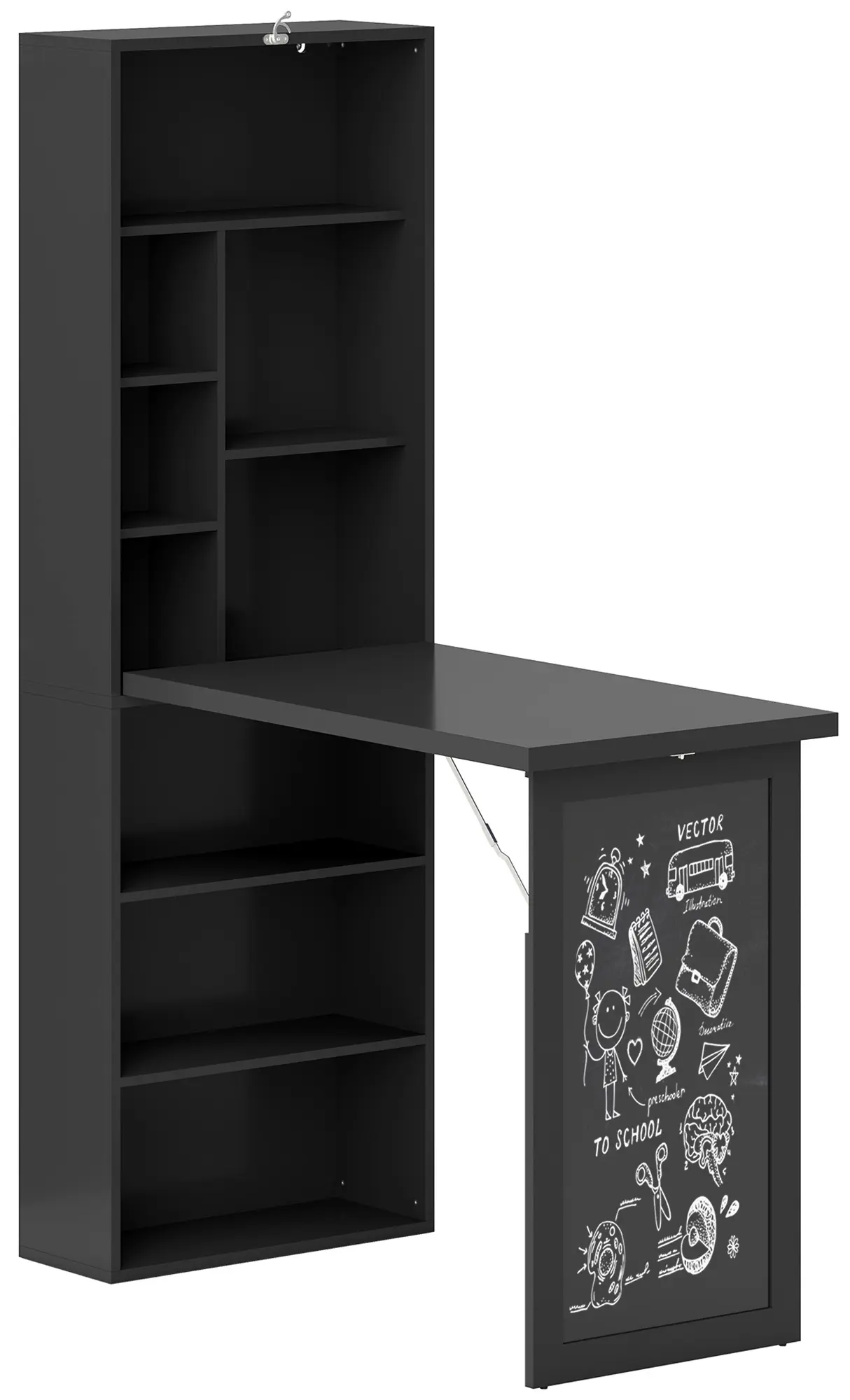 Письменный стол Homcom 836-296V80BK (Black) - 2