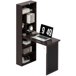 Masa birou Homcom 836-296V80BN (Brown) Thumb