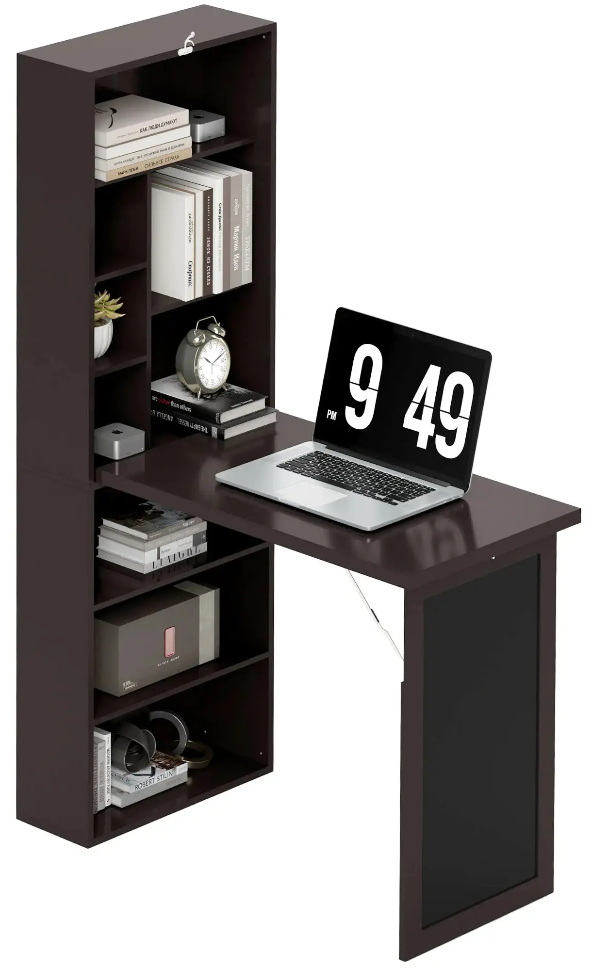 Masa birou Homcom 836-296V80BN (Brown) - 3