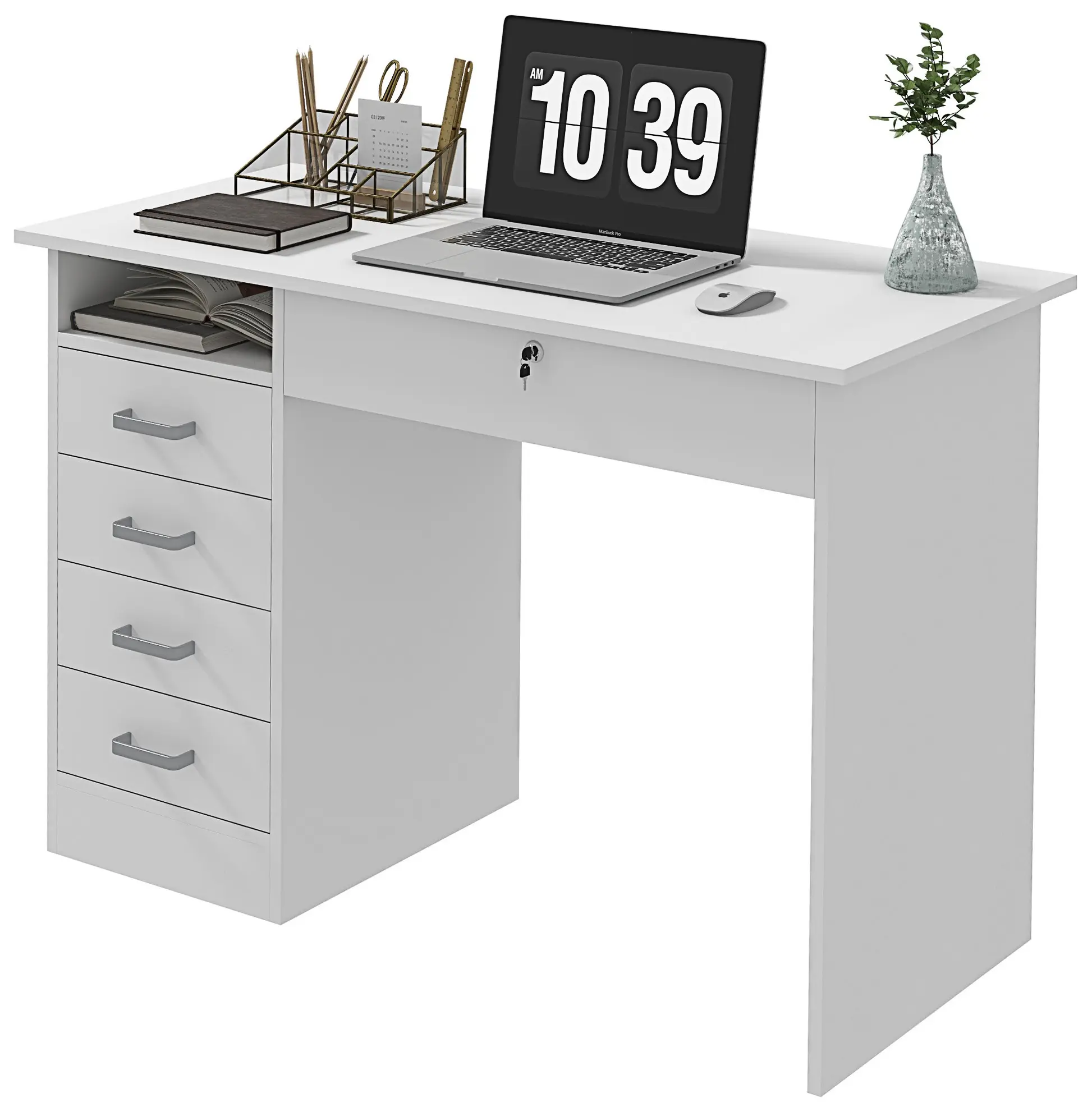 Письменный стол Homcom 836-559V80WT (White) - 2