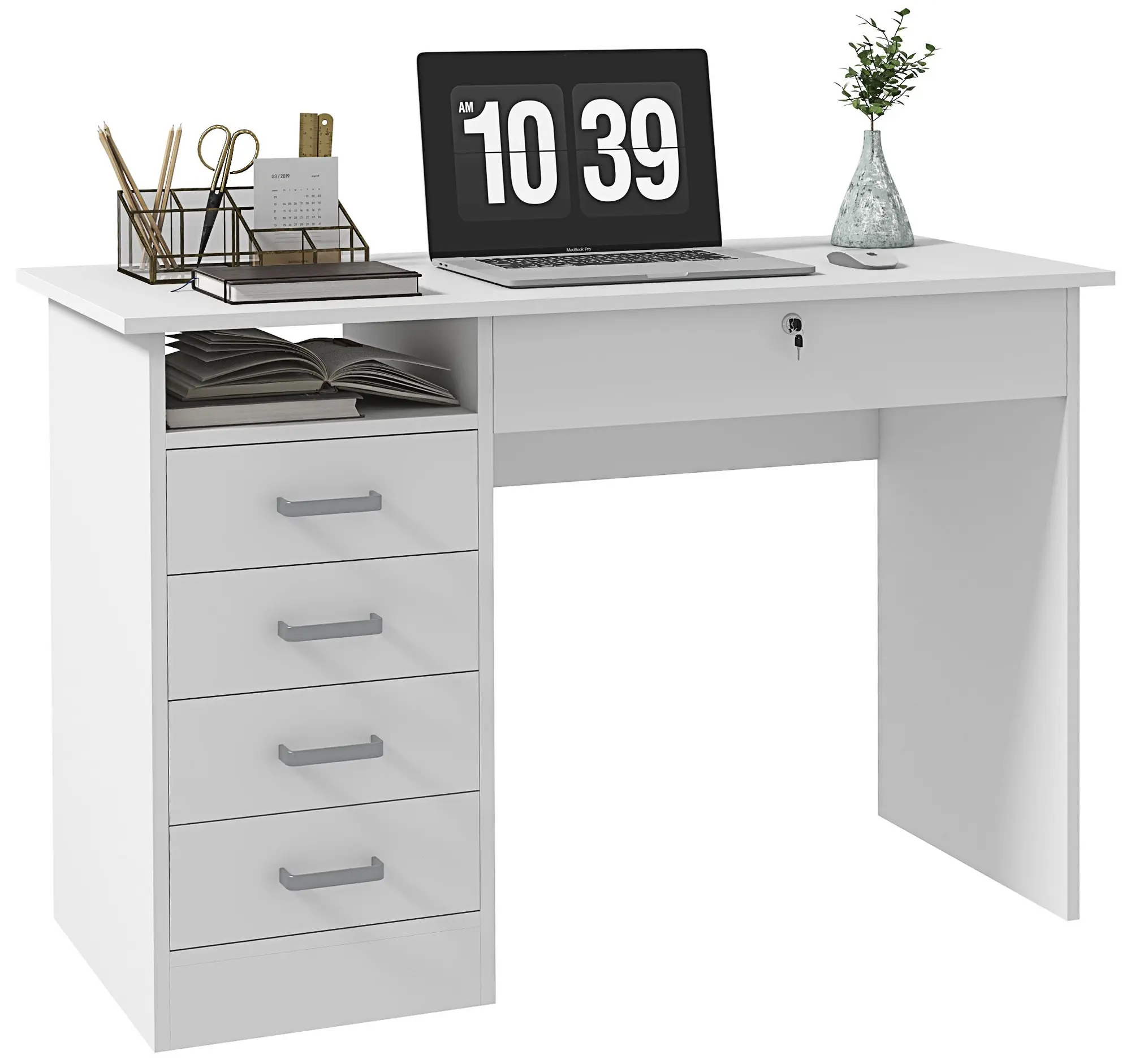 Письменный стол Homcom 836-559V80WT (White) - 3