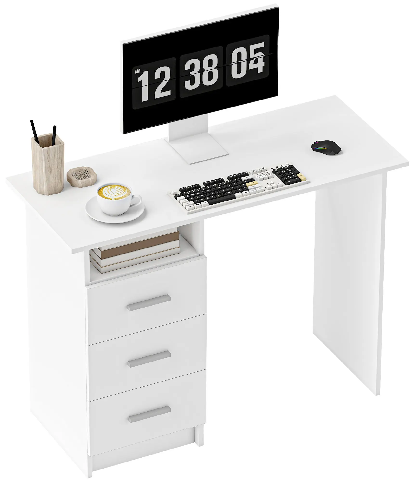 Письменный стол Homcom 836-582V00WT (White) - 4