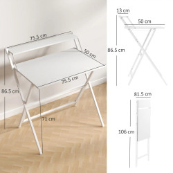 Письменный стол Homcom 836-607V81WT (White) Thumb