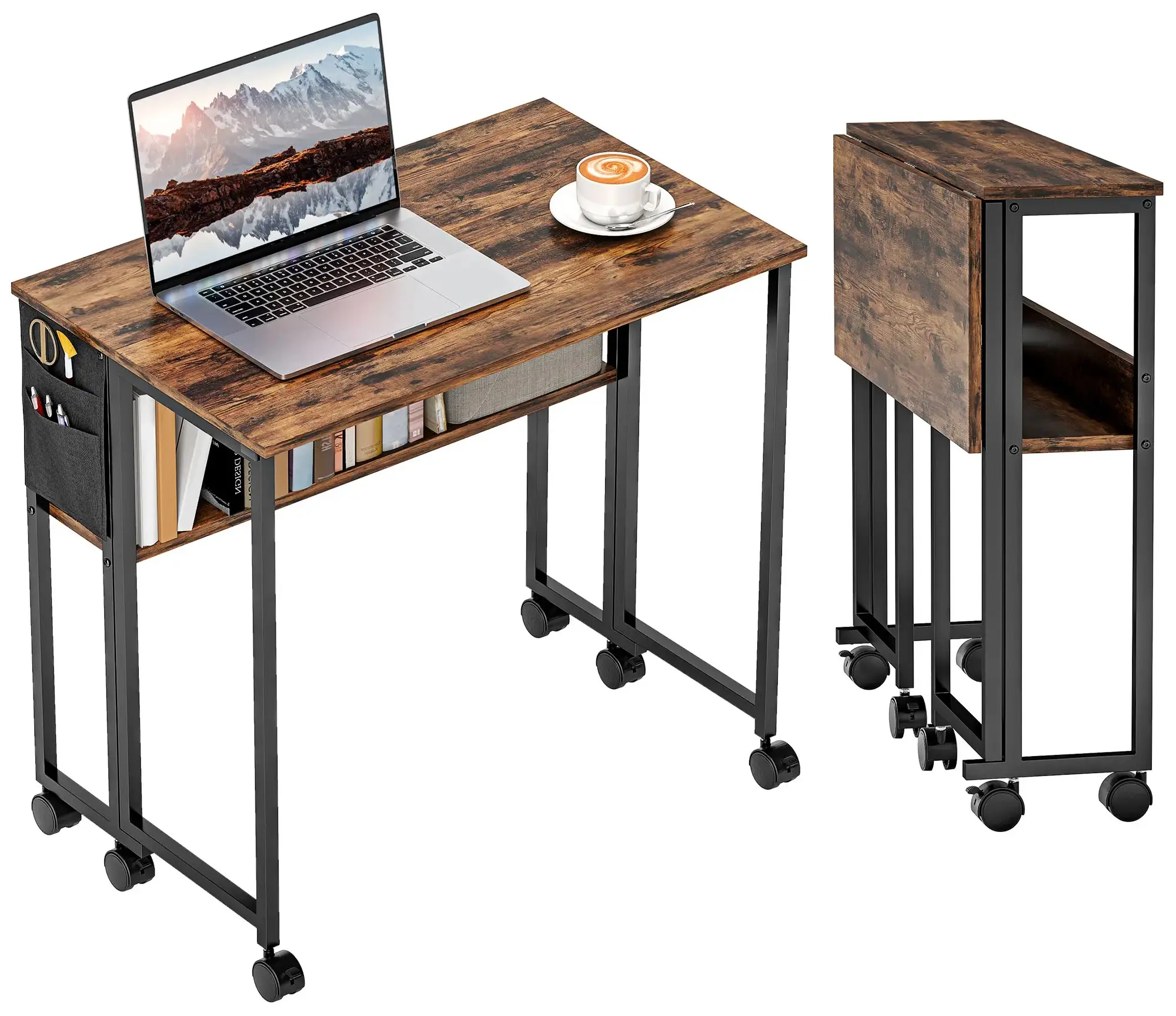 Письменный стол Homcom 836-608V81RB (Rustic Brown) - 3