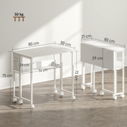 Письменный стол Homcom 836-608V81WT (White) Thumb