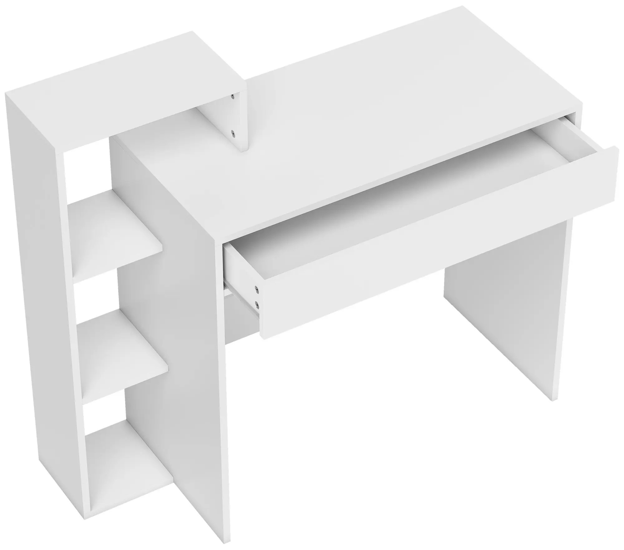 Masa birou Homcom 836-615V00WT (White) - 2