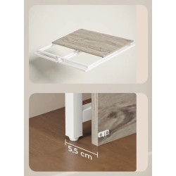 Письменный стол Homcom 836-664V80ND (Natural/White) Thumb