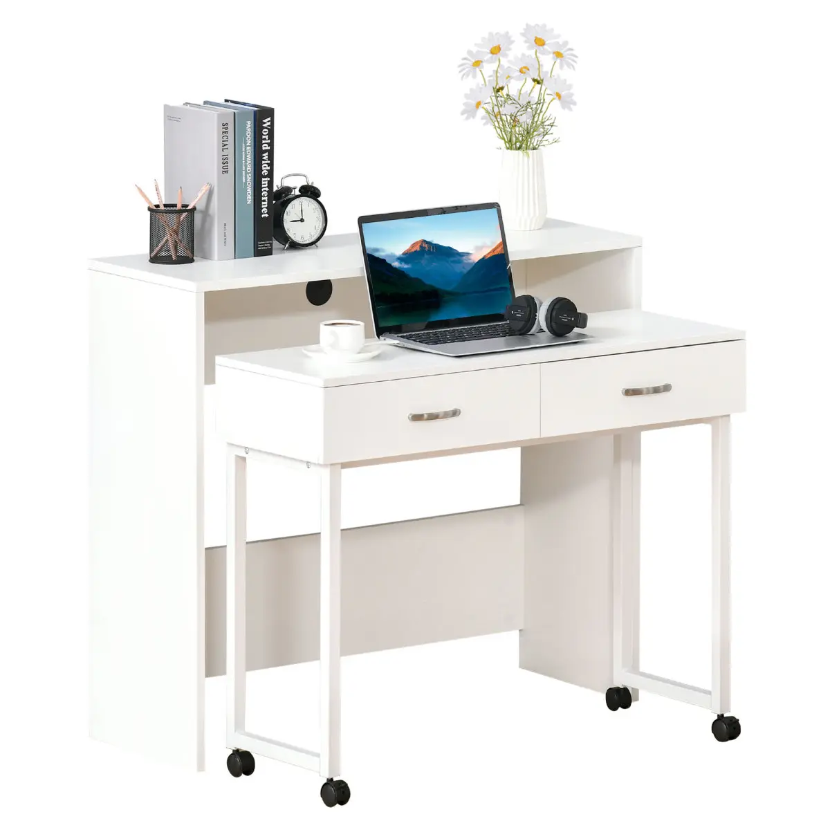 Письменный стол Homcom 920-021V01WT (White) - 3
