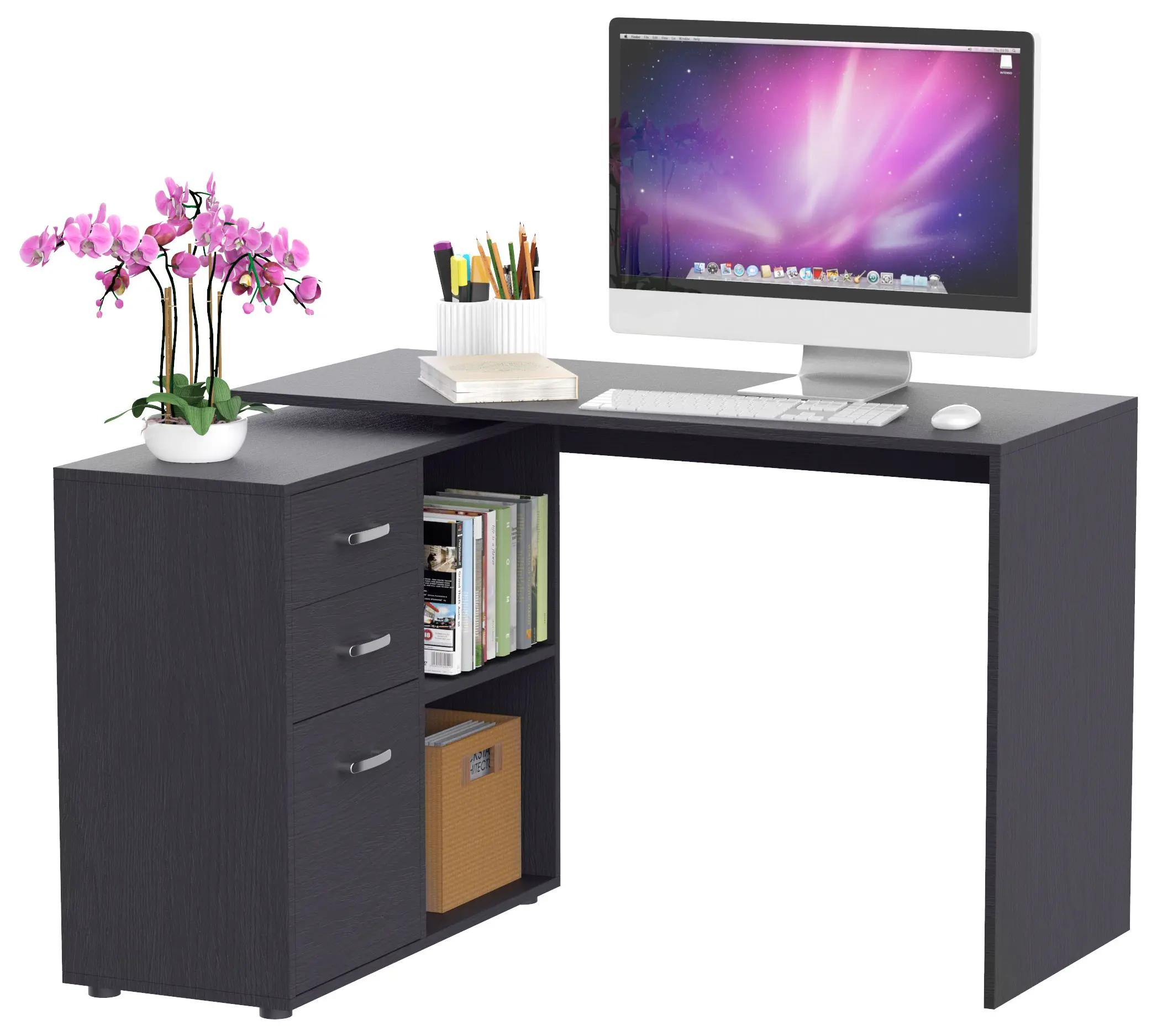 Письменный стол Homcom 920-037BK (Black) - 2