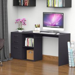 Masa birou Homcom 920-037BK (Black)