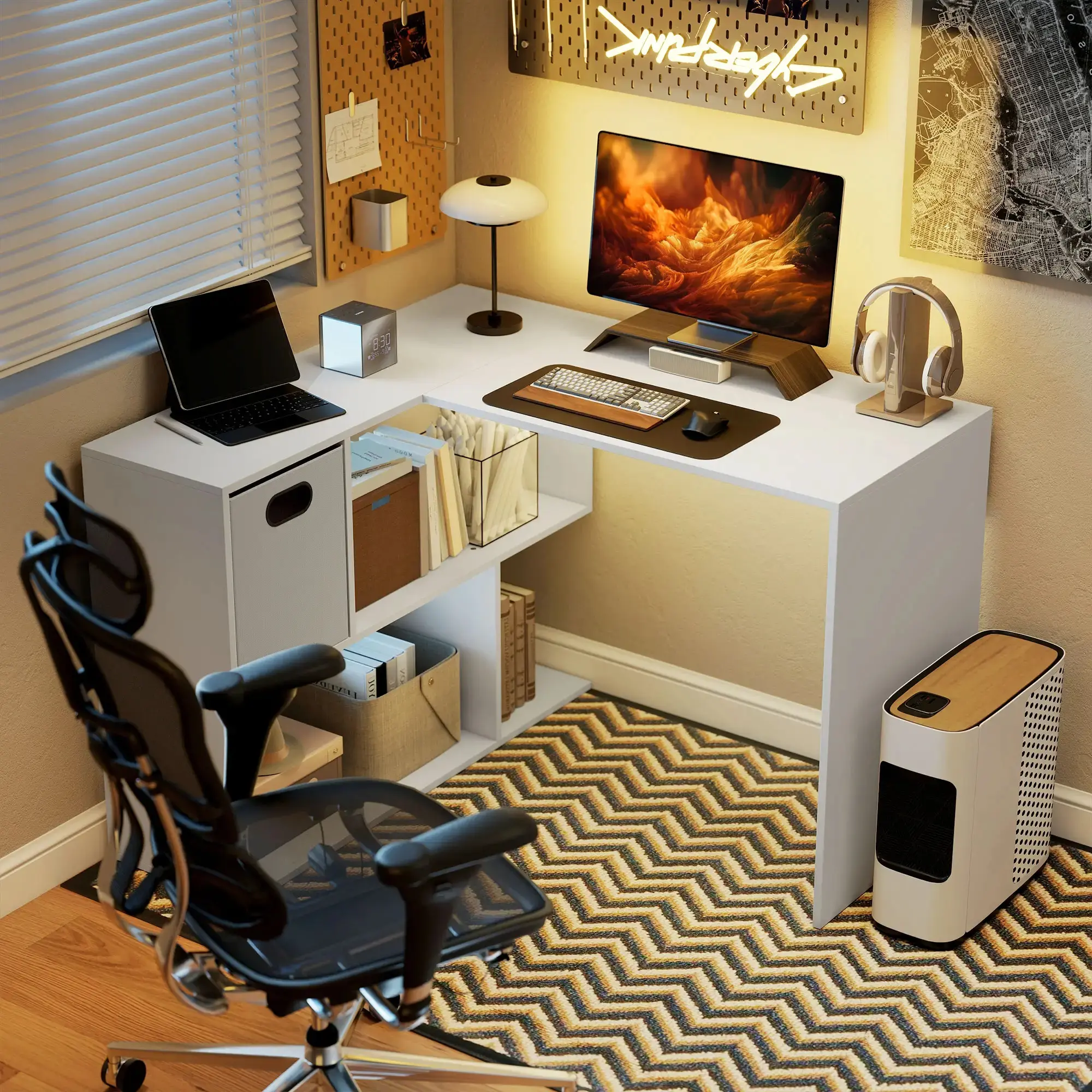 Письменный стол Homcom 920-109V00WT (White) - 4