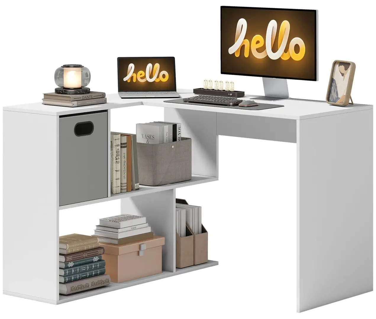 Письменный стол Homcom 920-109V00WT (White)