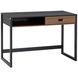 Стол компьютерный Homcom 836-507 (Black/Walnut) Thumb