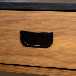 Стол компьютерный Homcom 836-507 (Black/Walnut) Thumb