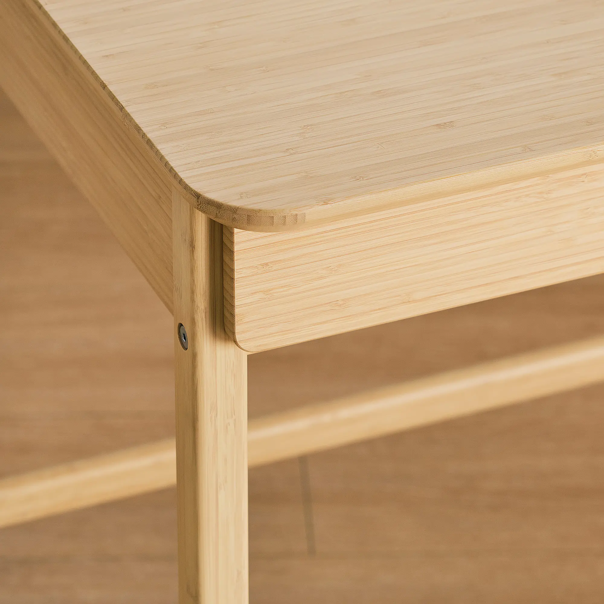 Masa de birou Ikea Beteshast 120x60 (Bambus) - 2