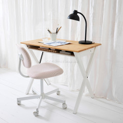 Письменный стол Ikea Bollpojke 90x55 (Сосна/Белый)