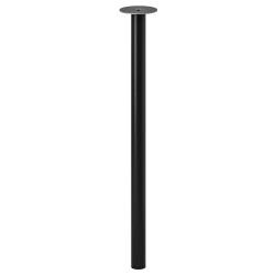 Masa de birou Ikea Lagkapten/Adils 140x60 (Gri/Negru) Thumb