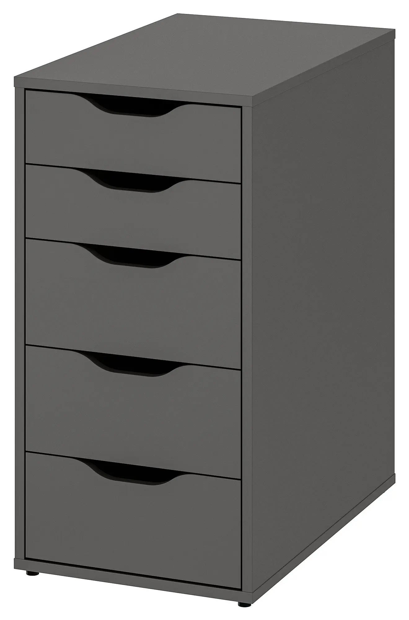 Masa birou Ikea Lagkapten/Alex 140x60 (Gri/Negru)