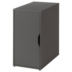 Masa de birou Ikea Lagkapten/Alex 140x60 (Gri/Negru) Thumb