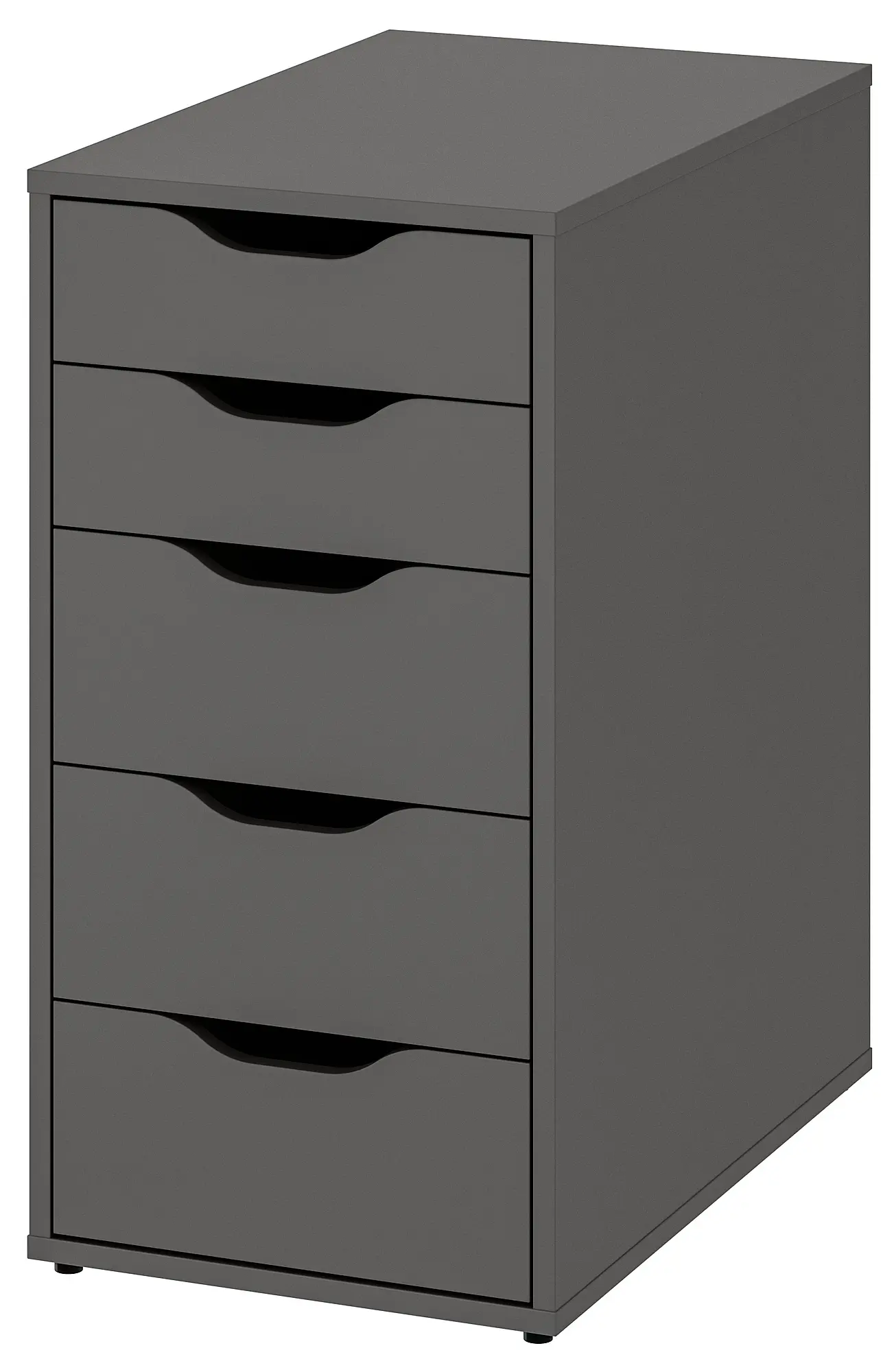 Masa birou Ikea Lagkapten/Alex 140x60 (Gri/Lemn)