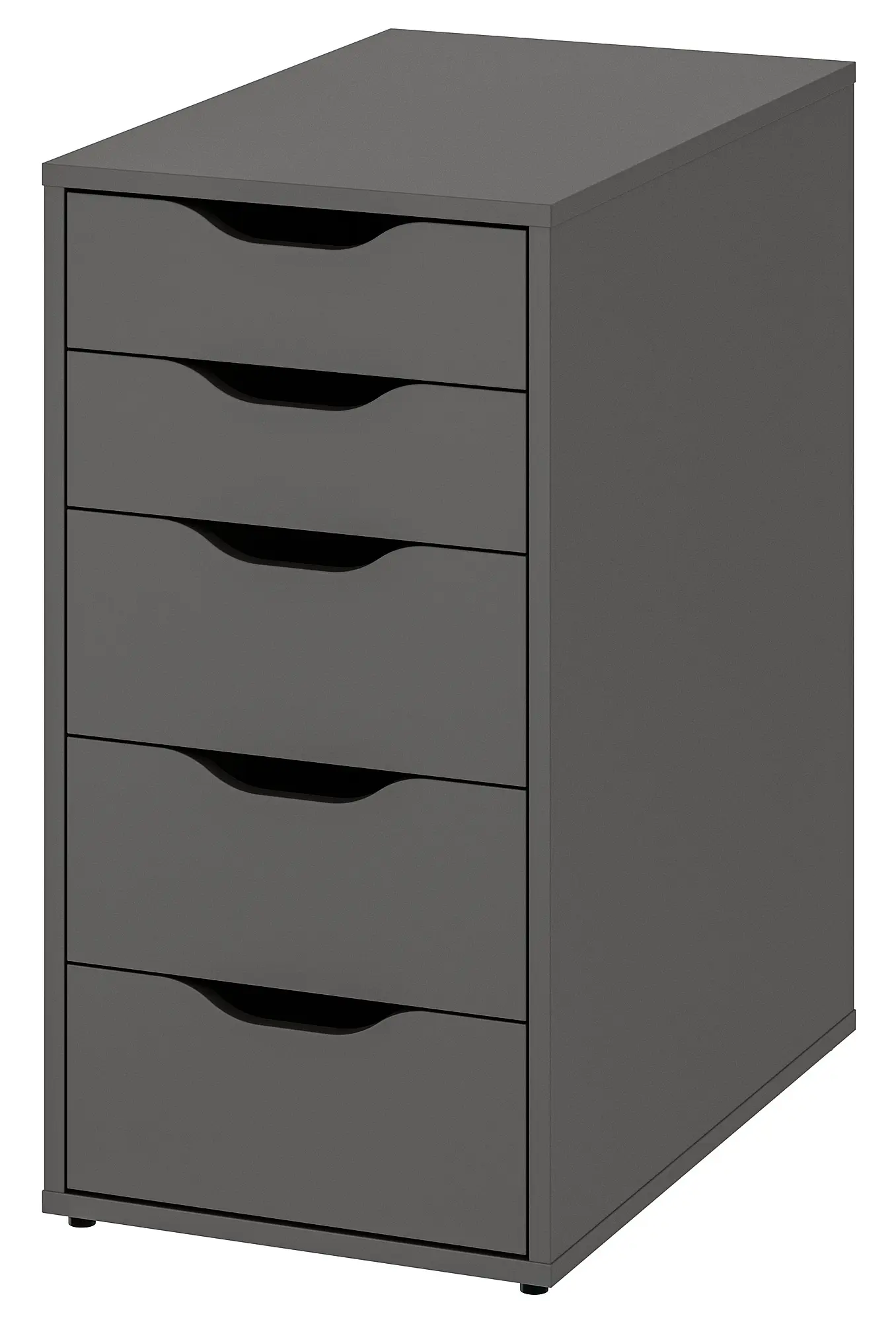 Masa de birou Ikea Lagkapten/Alex 140x60 (Gri/Lemn) - 2