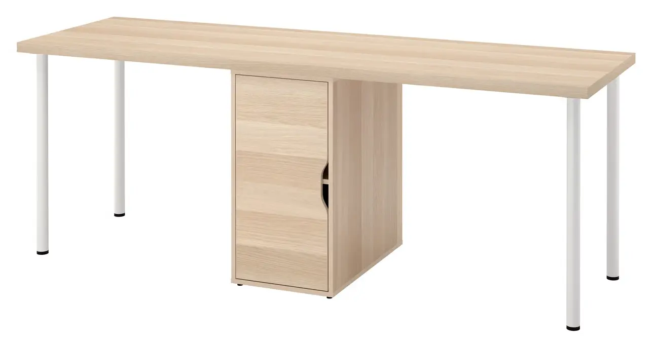 Masa de birou Ikea Lagkapten/Alex 200x60 (Stejar)