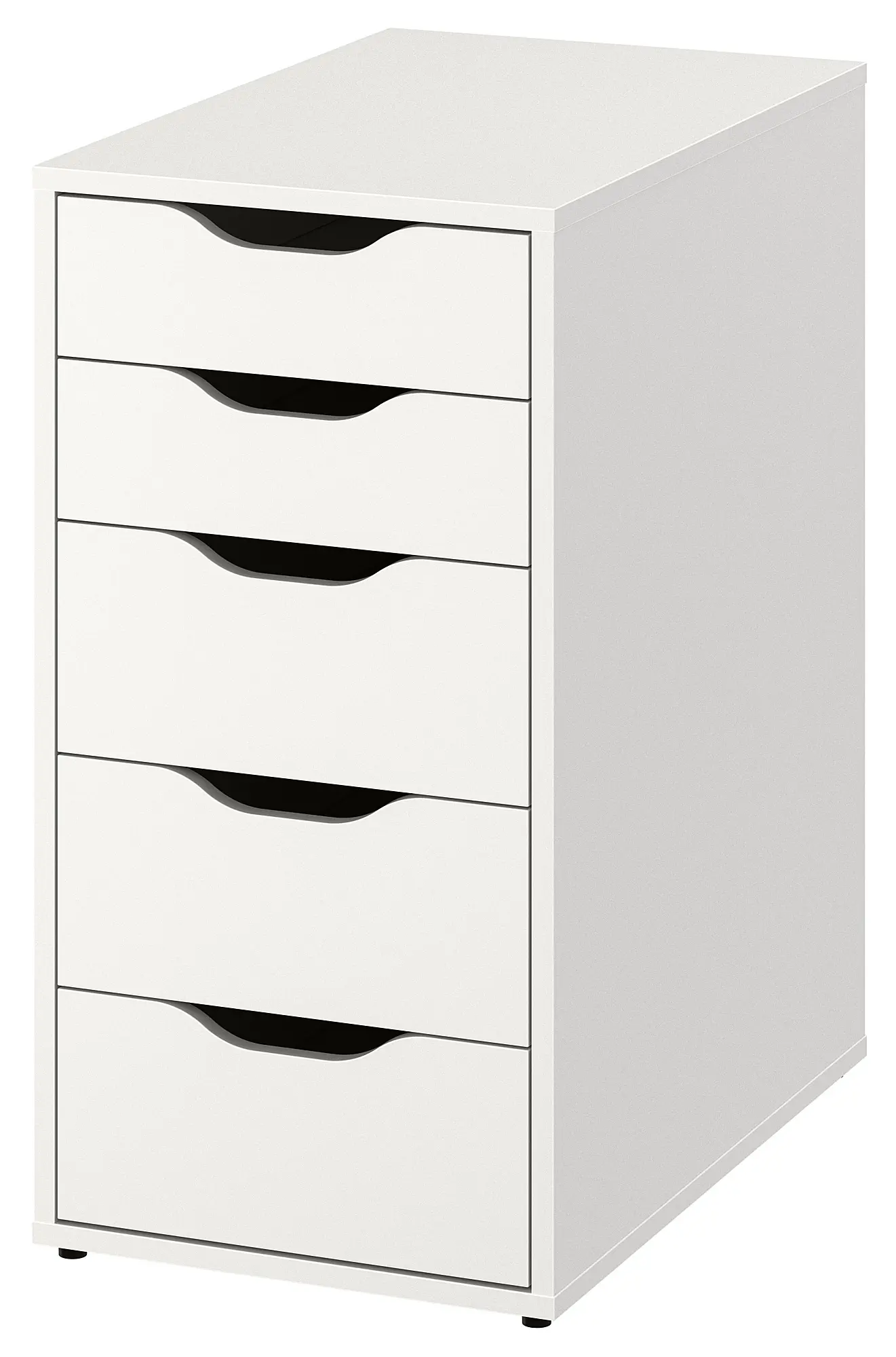 Письменный стол Ikea Lagkapten/Alex ящики 200x60 (Белый) - 2
