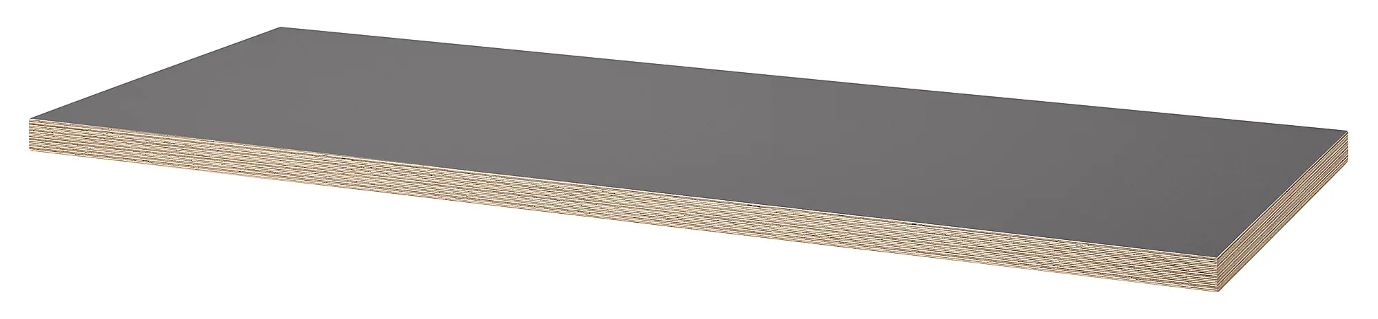 Masa birou Ikea Lagkapten/Mittback 140x60 (Gri/Mesteacan)