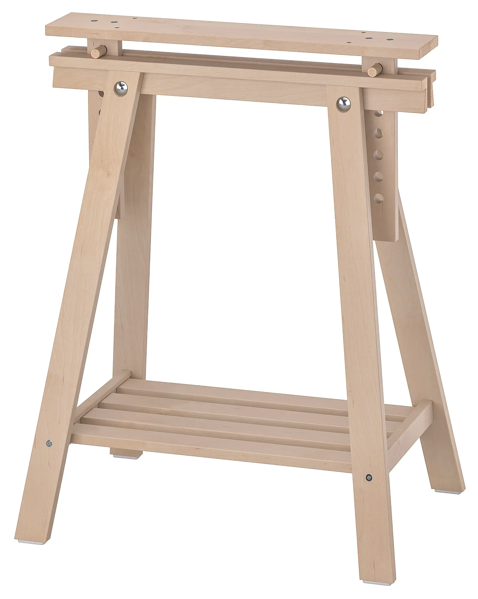 Masa birou Ikea Lagkapten/Mittback 140x60 (Gri/Mesteacan)