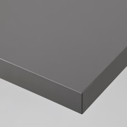 Письменный стол Ikea Linnmon/Olov 100x45 (Темно-серый/Белый) Thumb