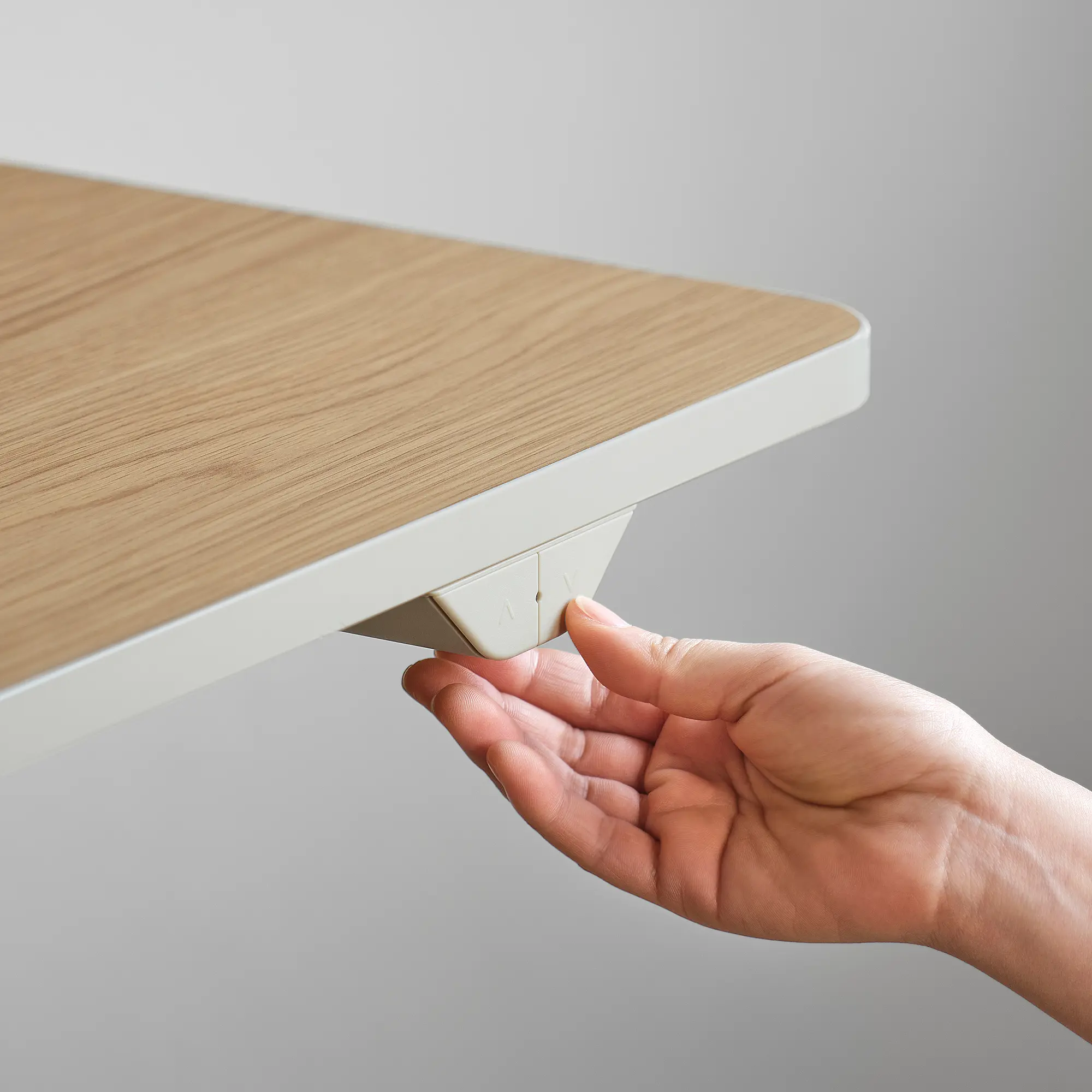 Письменный стол Ikea Travsport электрический 120x70 (Дуб/Бежевый) - 3