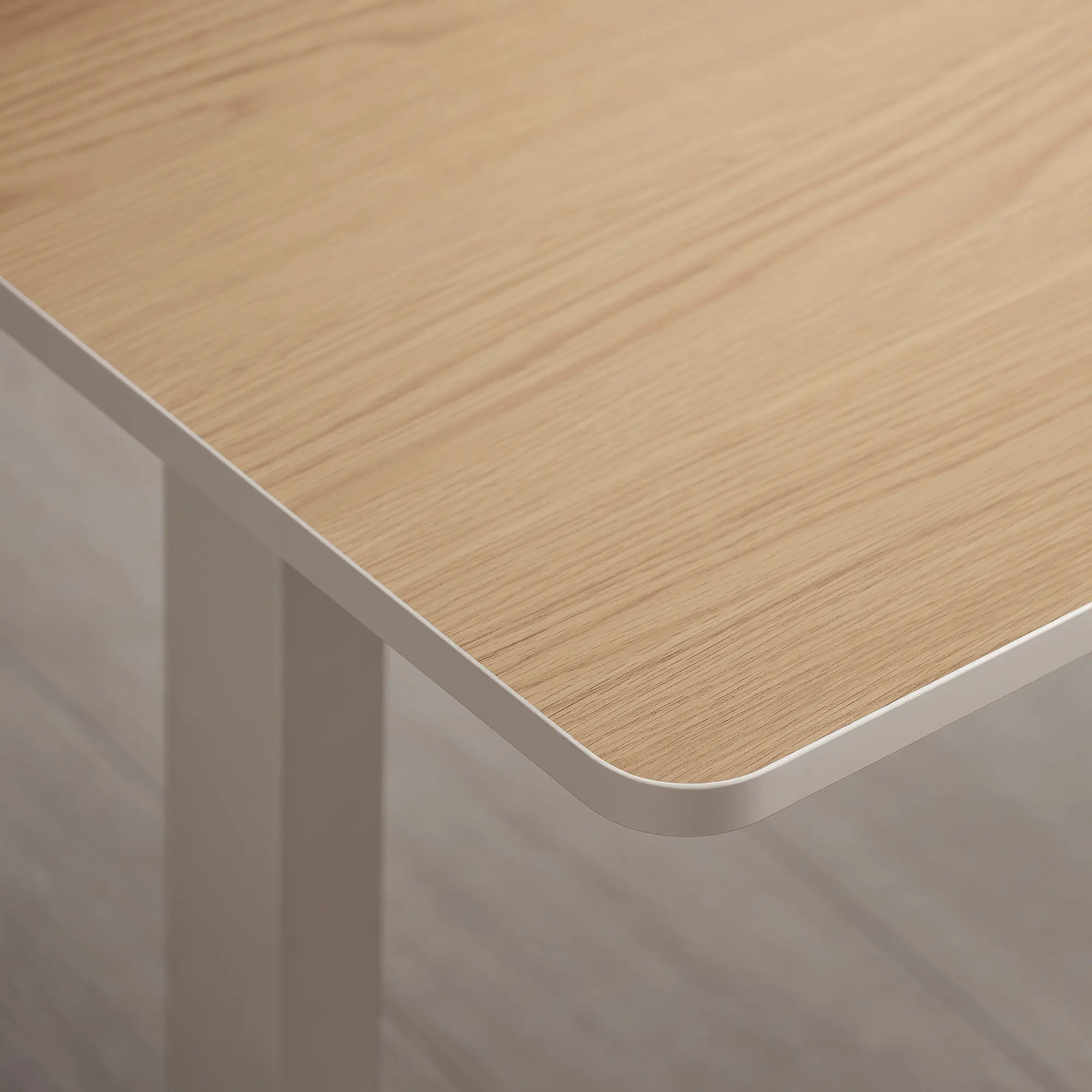 Письменный стол Ikea Travsport электрический 120x70 (Дуб/Бежевый) - 5