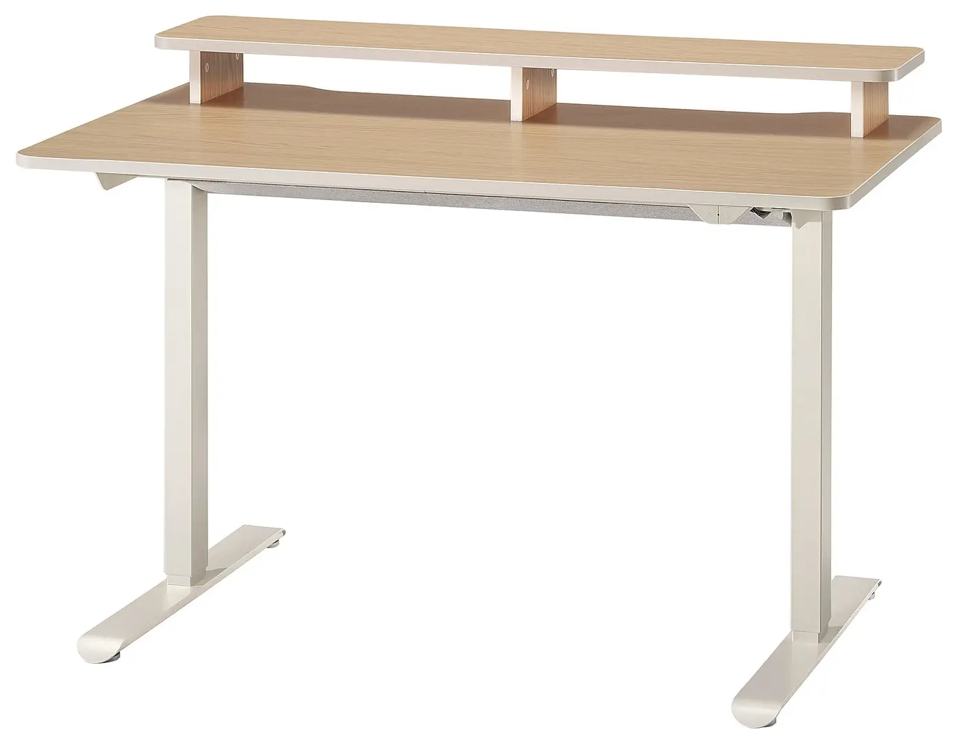 Письменный стол Ikea Travsport электрический 120x70 (Дуб/Бежевый)