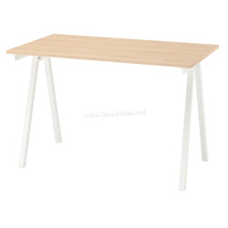 Письменный стол Ikea Trotten 120x70 (Ясень/Белый)