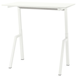 Masa de birou Ikea Trotten electric 120x70 (Alb) Thumb