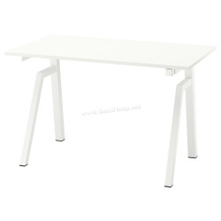 Письменный стол Ikea Trotten электрический 120x70 (Белый)