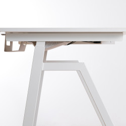 Masa de birou Ikea Trotten electric 120x70 (Alb) Thumb