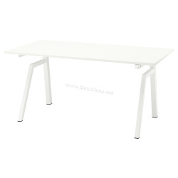 Письменный стол Ikea Trotten электрический 160x80 (Белый)