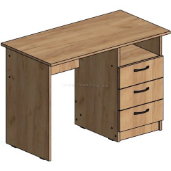 Masa de birou МЛ-Мебель ML-2 109.6cm (Golden Oak)