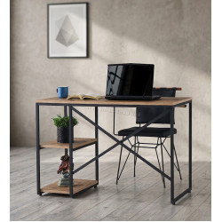 Masa de birou Mobiland ECO (Brown/Black)