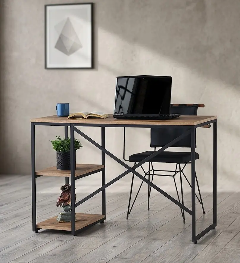 Masa de birou Mobiland ECO (Brown/Black)