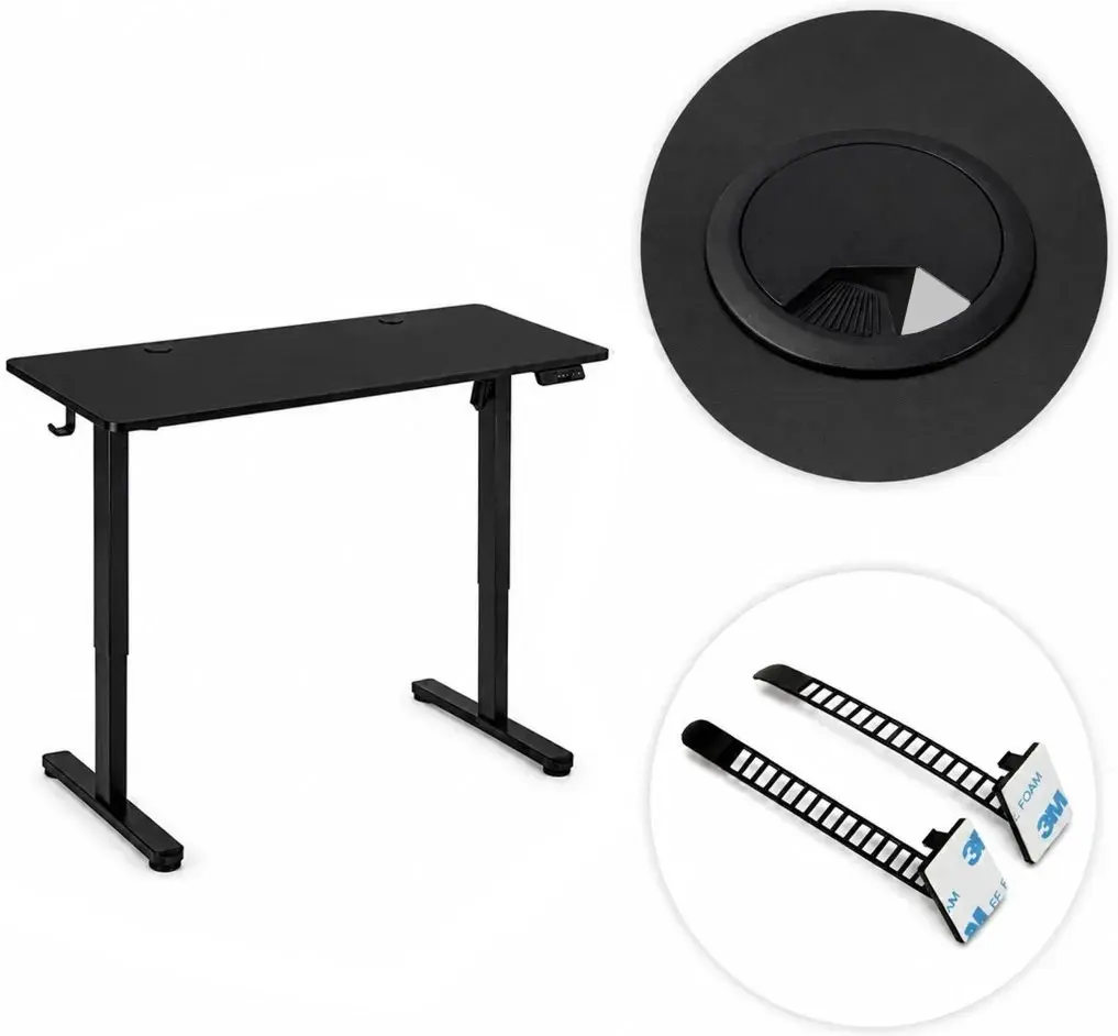 Письменный стол электрический Modern Home JSD-B5-1-1 (Black) - 4