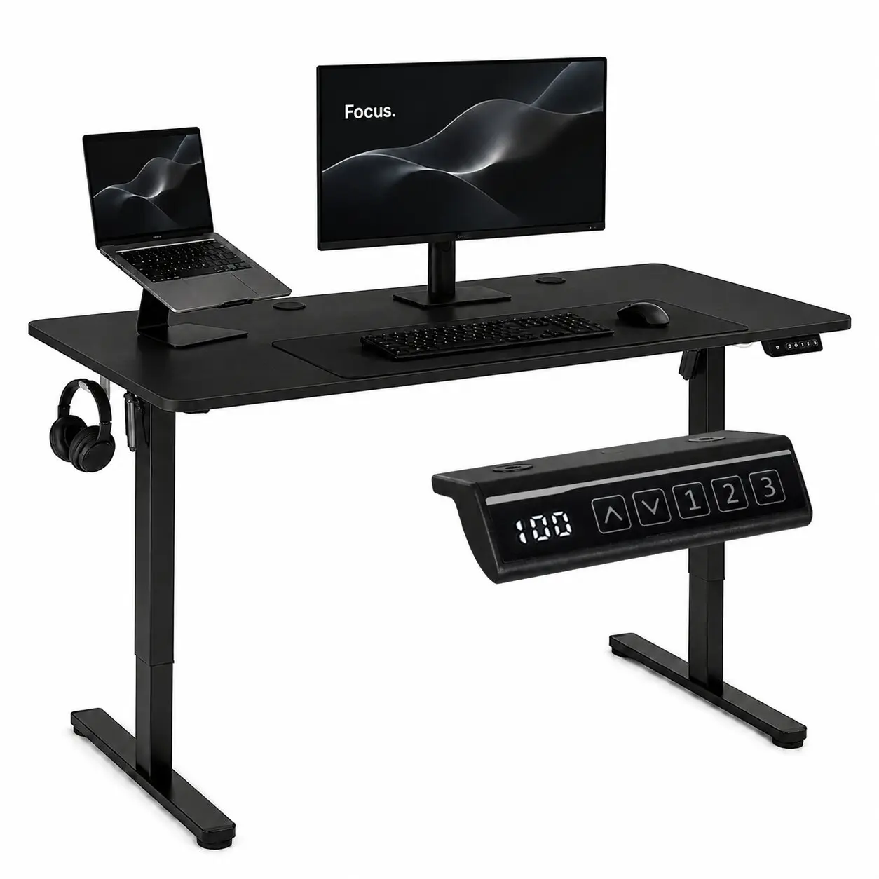 Письменный стол электрический Modern Home JSD-B5-1-1 (Black) - 5