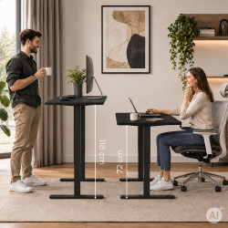 Письменный стол электрический Modern Home JSD-B5-1-1 (Black) Thumb