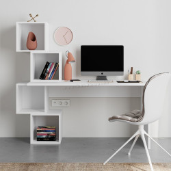 Masa de birou Showdeko Balance (White)