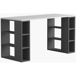 Письменный стол Showdeko Colmar 140cm (White/Anthracite) Thumb