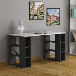 Письменный стол Showdeko Colmar 140cm (White/Anthracite)