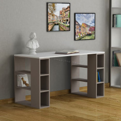 Письменный стол Showdeko Colmar 140cm (White/Light Mocha)