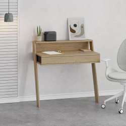 Masa de birou Showdeko Cowork (Oak/Anthracite)
