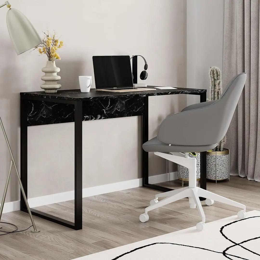 Письменный стол Showdeko Inna (Black Marble)